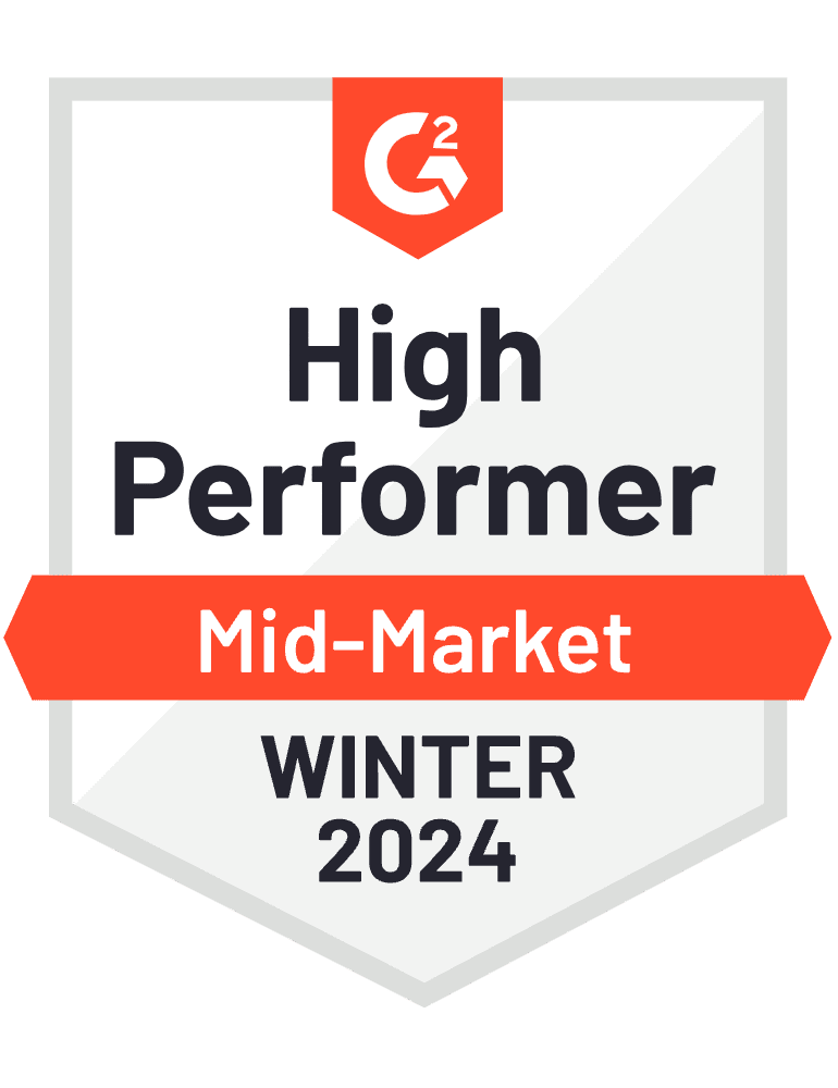High Performer Mid Market Winter 2024